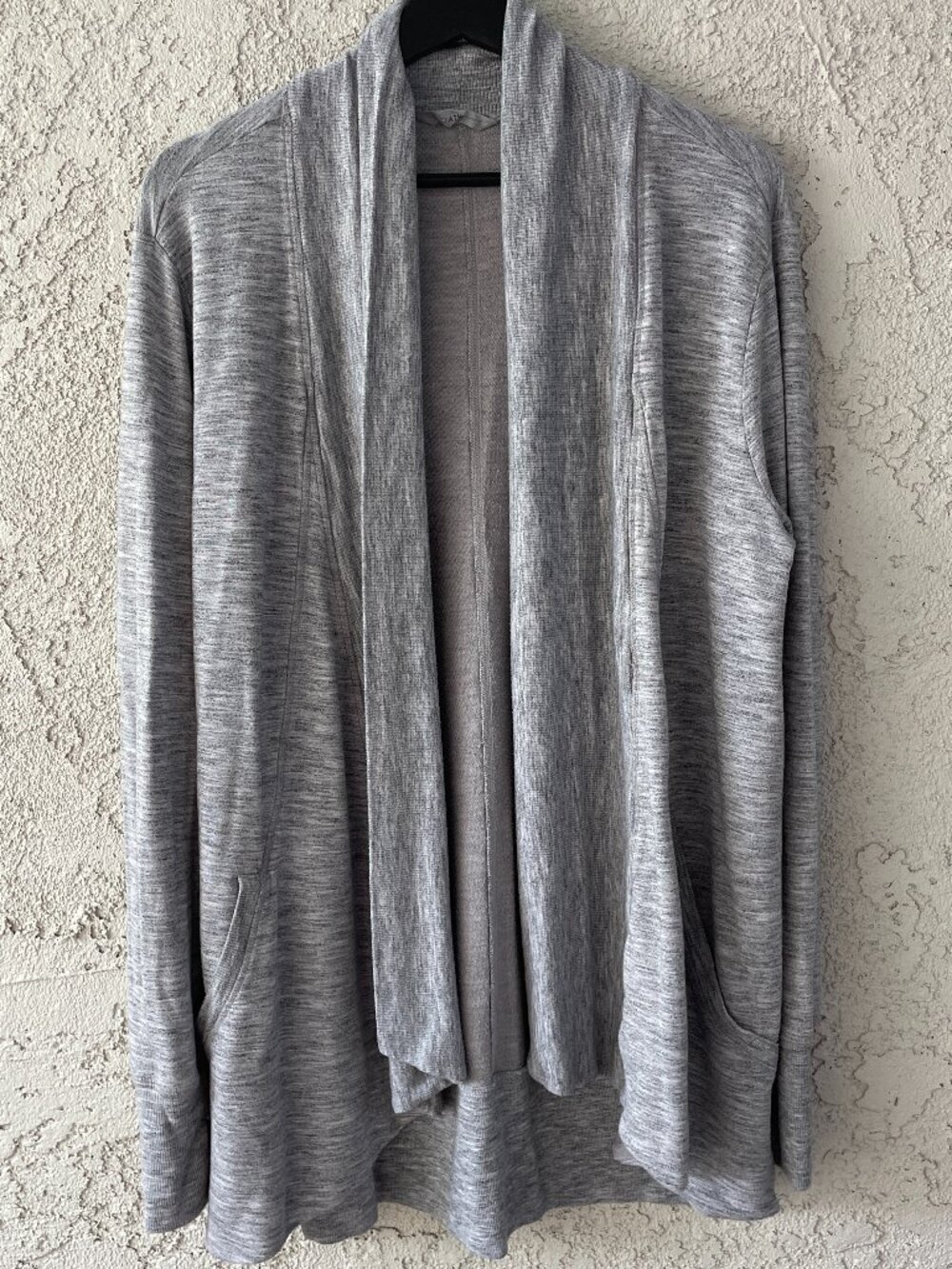 Athleta Grey Nirvana Pranayama Wrap Cardigan Large